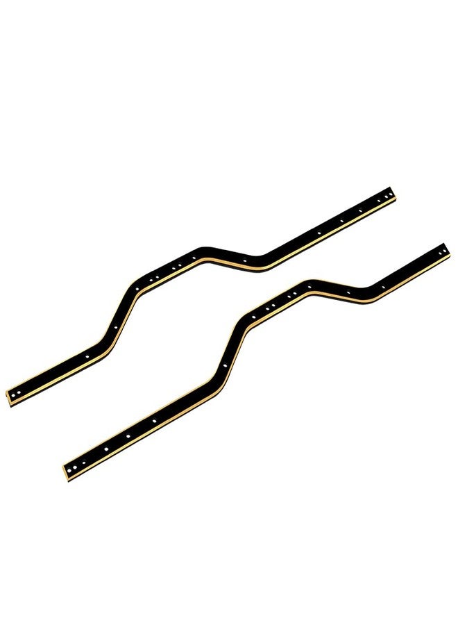 Pothyes Black Coating Brass Chassis Frame Rails for 1/24 RC Crawler Axial SCX24 Upgrades (Gladiator AXI00005) - Image 4